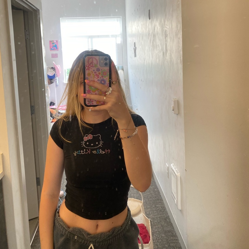 hello kitty baby tee